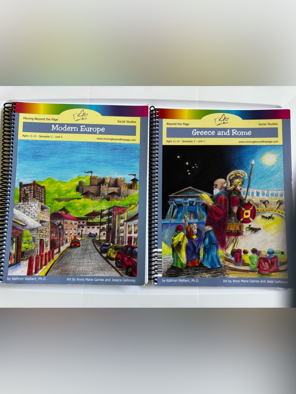Moving Beyond the Page Ages 11-13 Social Studies Europe Workbooks Home Books